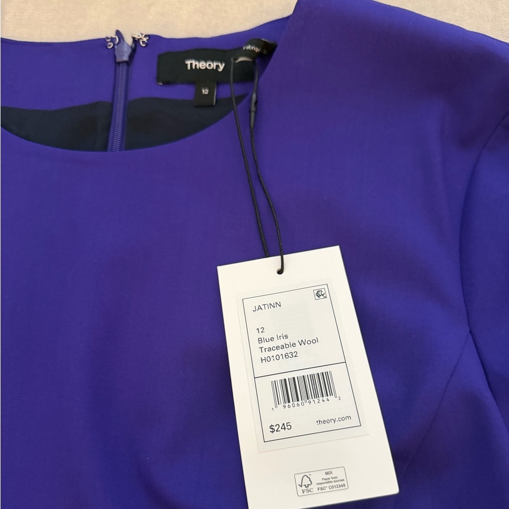 Theory Dress NWT Size 12 - Picture 4 of 15